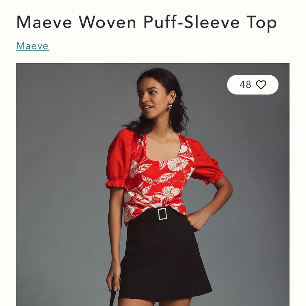 Anthropologie Top